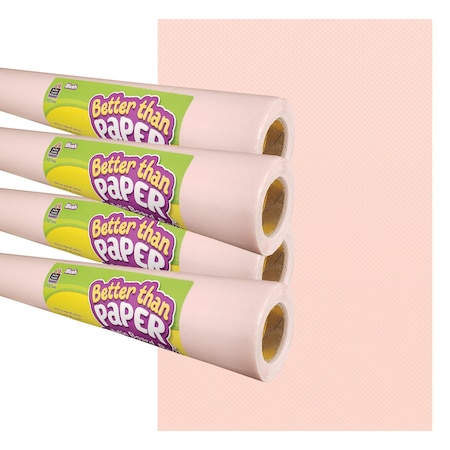 Teacher Created Resources Blush Better Than Paper Bulletin Board Roll, 4ft. x 12ft., 4PK TCR32444